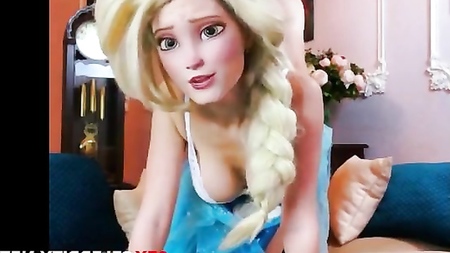Snow Queen Elsa (Frozen) in DeepFake Porn