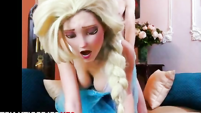 Snow Queen Elsa (Frozen) in DeepFake Porn