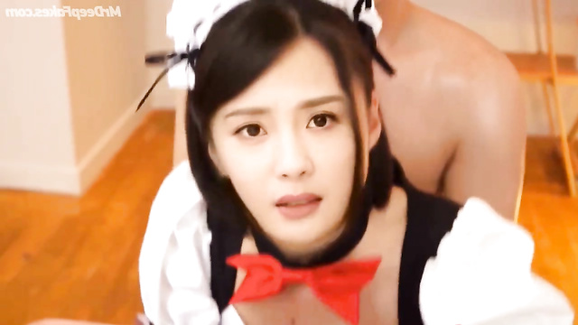Chinese maid Yang Mi is fucked from behind - fake porn / 杨幂 假色情片