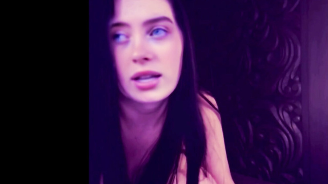 Fake sexy porn how Billie Eilish shows off her huge boobs for you