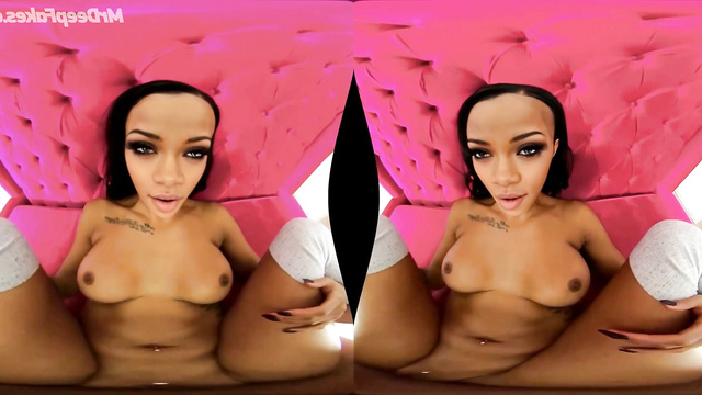 Incredible VR deepfake porn with Rihanna giving me pussy for hard fuck