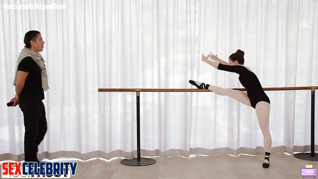 Daisy Ridley as fake Ballerina