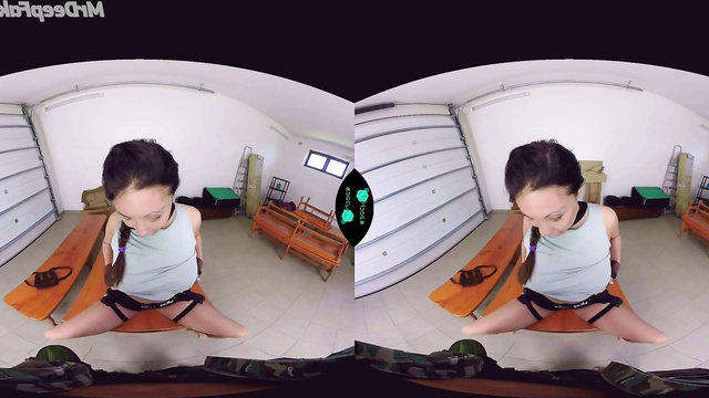Lara Croft (Angelina Jolie) VR Porn