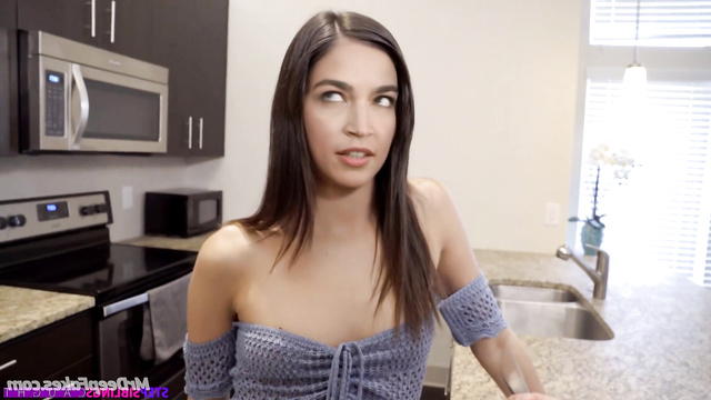 Sexy Alexandria Ocasio-Cortez deepfake anal porn in bathroom