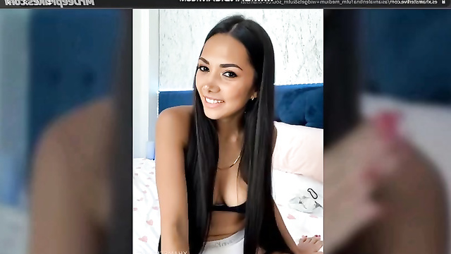 Celebrity Gaby Asturias looking for a boyfriend using a webcam