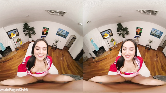 Hot celebrity Daisy Ridley and oral sex in VR porn