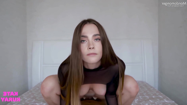 AI Cara Delevingne sticks her tongue out and jumps on your cock [PREMIUM]