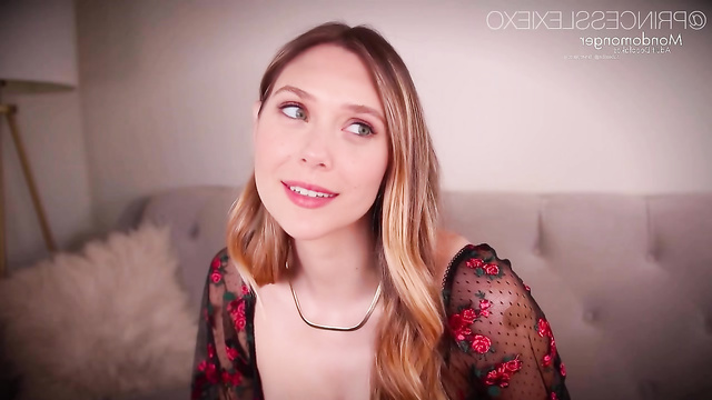 Elizabeth Olsen hot sex tape (she tells how she likes jerking off) [PREMIUM]
