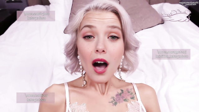AI Elizabeth Olsen got a tattoo, dyed her hair blonde and fucked [PREMIUM]