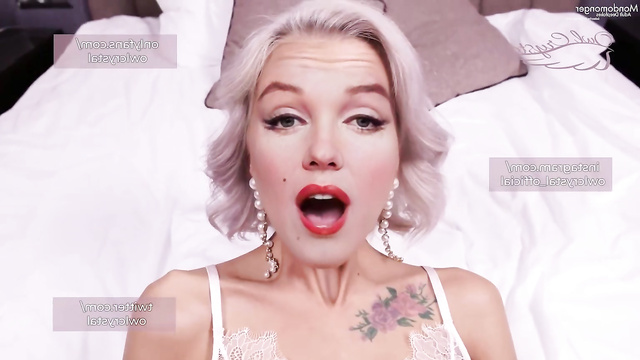 DeepFake Marilyn Monroe sucks American cock [PREMIUM]