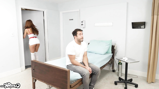 Fake Nurse Ariana Grande Helps Patient Donate Cum [PREMIUM]