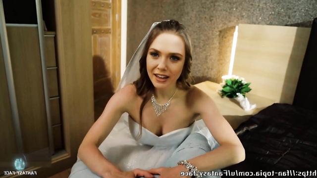 Fake Elizabeth Olsen's last fuck before wedding [PREMIUM]