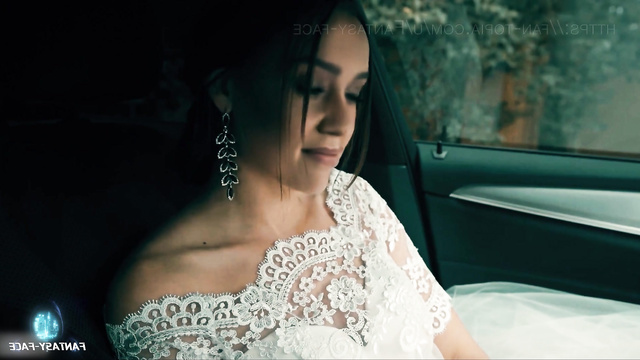 Runaway Bride AI Jessica Alba Blows Stranger [PREMIUM]