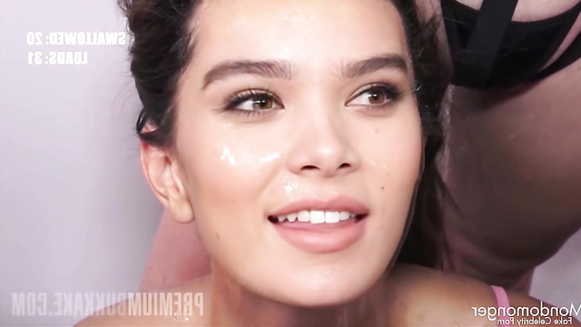 Many cocks cum on Hailee Steinfeld's sexy face [PREMIUM]
