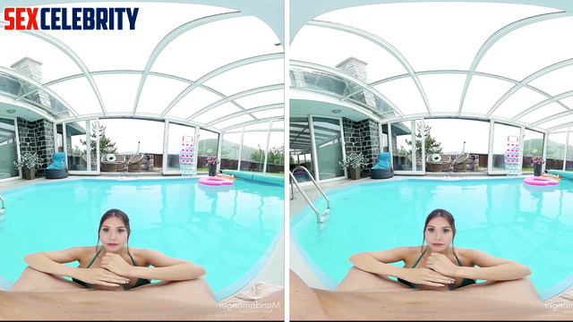 Water vr sex in the pool with Elizabeth Olsen [PREMIUM]