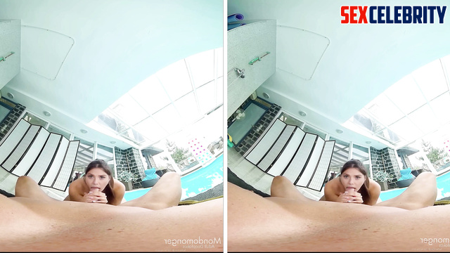 Water vr sex in the pool with Elizabeth Olsen [PREMIUM]
