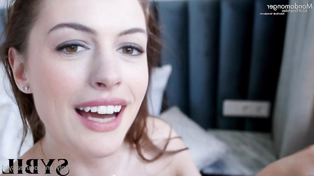 Naked Anne Hathaway loves men's fingers in her pussy [PREMIUM]