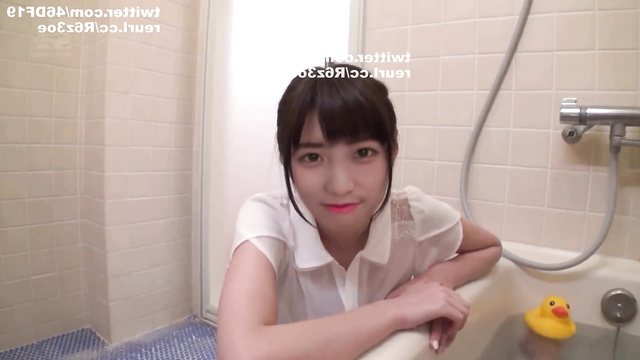 Yuki Yoda Nogizaka46 sex scene in bathroom / 与田 祐希 乃木坂46 ディープフェイクポルノ [PREMIUM]