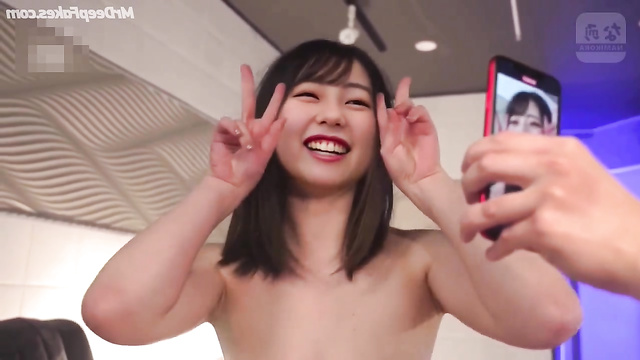 Tanaka Miku HKT48 hot kiss on camera / 田中美久 ディープフェイクポルノ