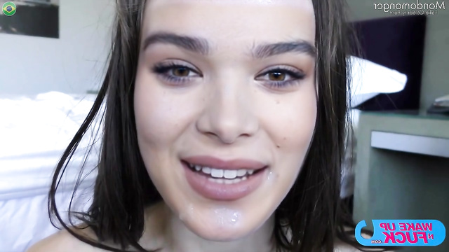Attention! Lots of cumshots on Hailee Steinfeld's fake face [PREMIUM]