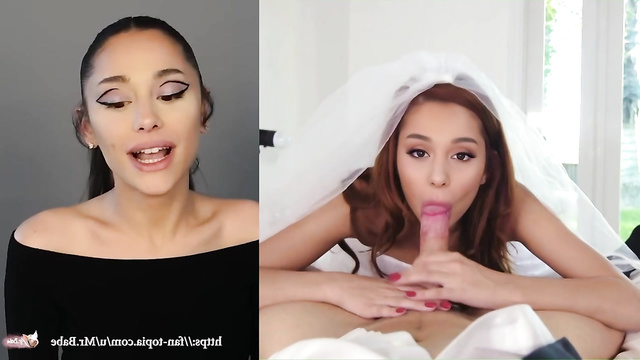 Deepfake porn - Ariana Grande made blowjob before wedding [PREMIUM]