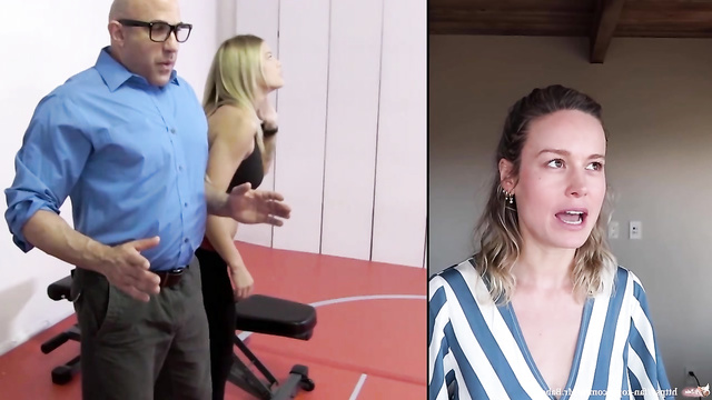 Brie Larson likes sex after workouts (cum on face), deepfake [PREMIUM]