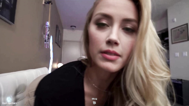 Blonde loves fuck in doggystyle - deepfake porn with Amber Heard [PREMIUM]