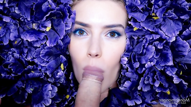 Hot babe Daisy Ridley asked for face fucking inside flowers [PREMIUM]