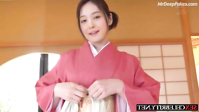Nude Fake Nozomi Sasaki in Kimono // 佐々木 希  ディープフェイク