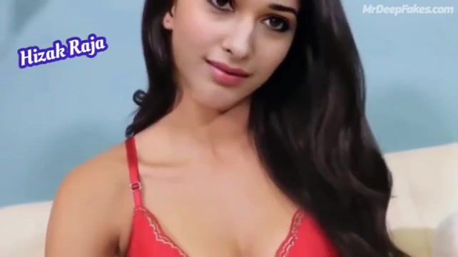 Sexy actress Tamannaah POV Handjob â€” Face Swap | SexCelebrity