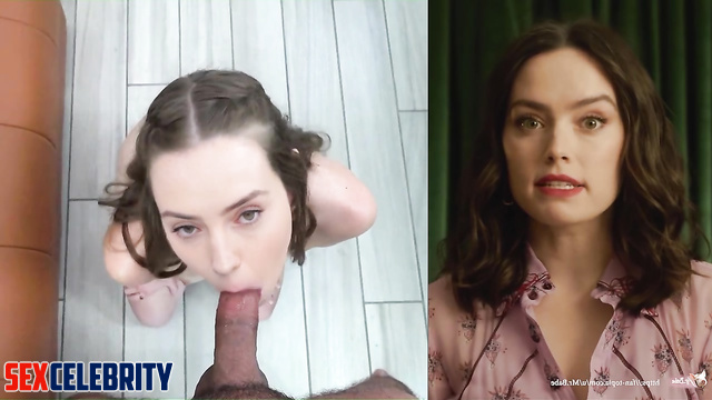 Skinny bitch fucked and cum on body, fake Daisy Ridley [PREMIUM]