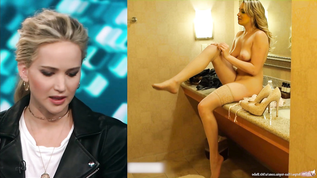 Sexy blonde Jennifer Lawrence fucked for cash / face swap [PREMIUM]