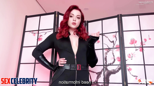 (Real fakes) Redhead teen wants to try anal - Rose McGowan [PREMIUM]