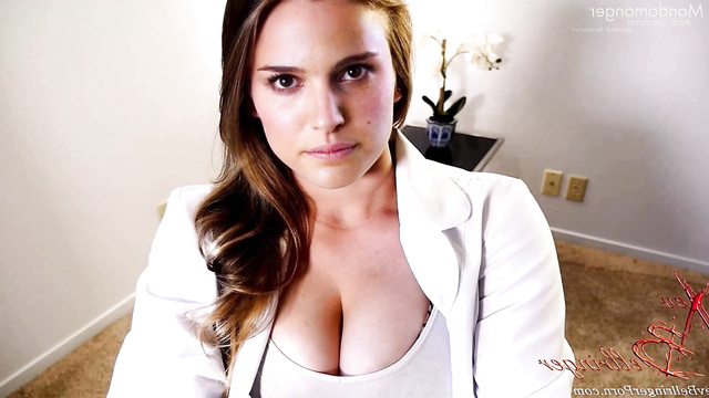 Titty fake doctor Natalie Portman gets camshots on face and enjoys cum [PREMIUM]