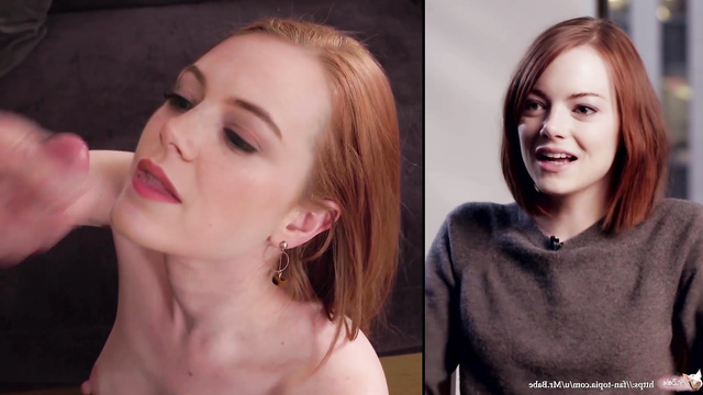 Red hair babe (fake) Emma Stone fuck before Academy Award [PREMIUM]