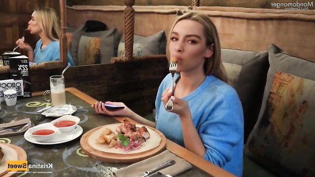 Real fake Addison Rae had a bite to eat and got very horny [PREMIUM]