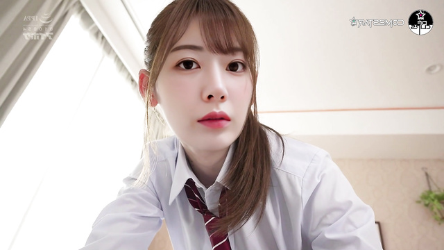Sakura making handjob to classmate, real fake - 사쿠라 아이즈원 [PREMIUM]