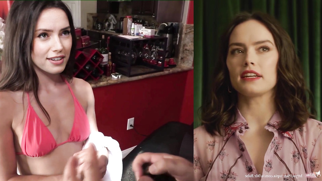Daisy Ridley got so horny she started sucking her toes, sex scene [PREMIUM]