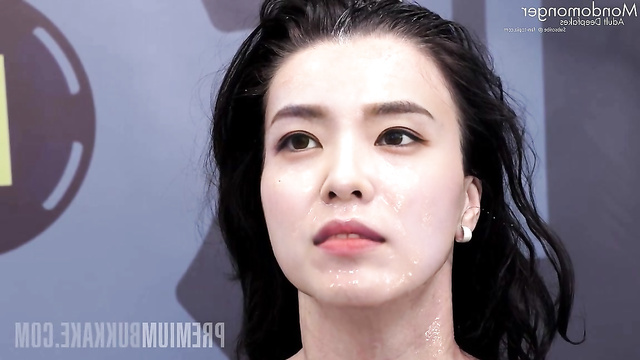 Playful slut gets her face completely creamed - Irene (아이린 레드벨벳) A.I.