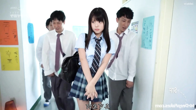 Schoolgirl Asuka Saito showed to classmates pussy - 齋藤 飛鳥 ディープフェイク