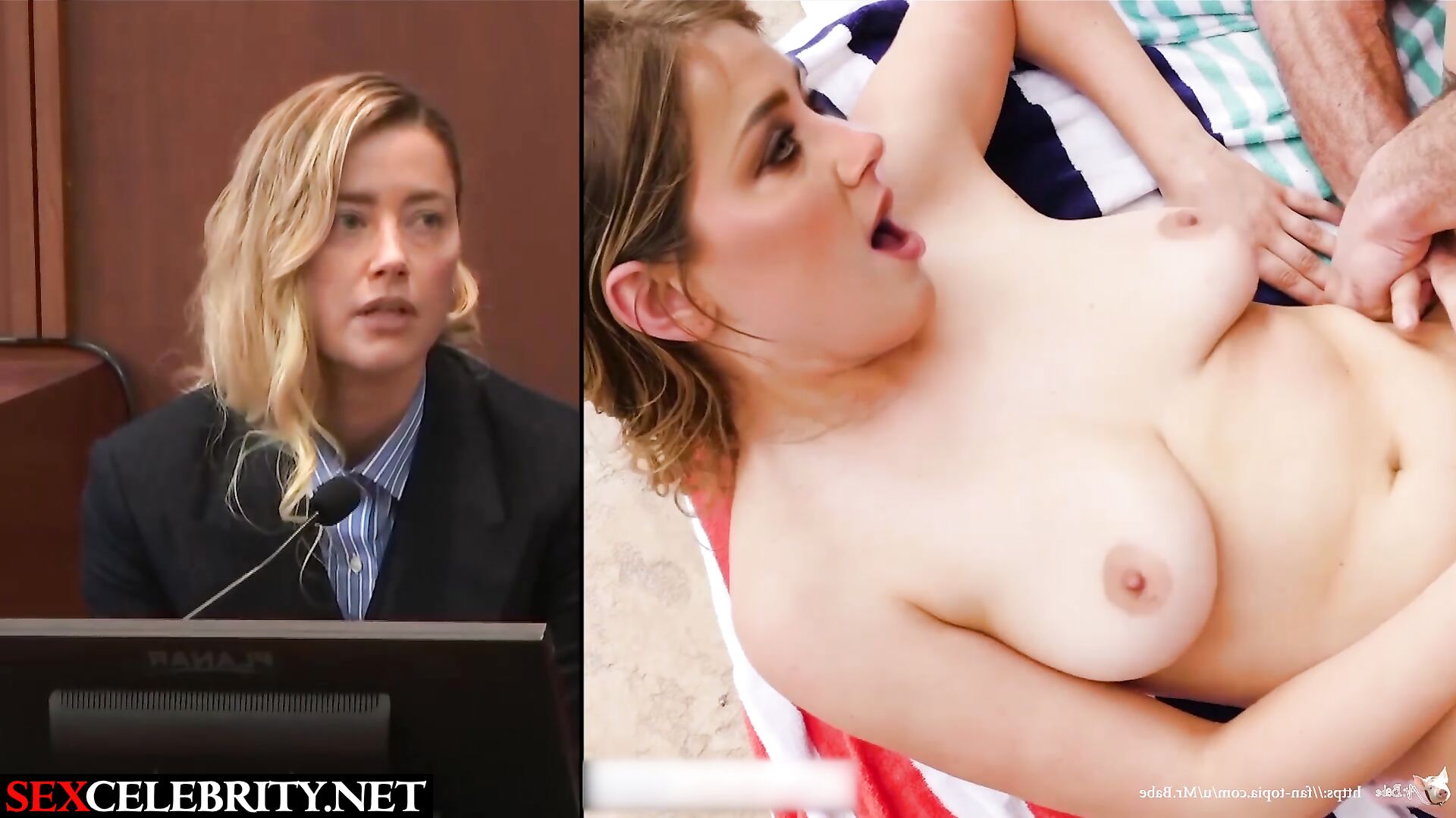 Naked sexy Amber Heard celebrity sex with foreign man [PREMIUM] |  SexCelebrity