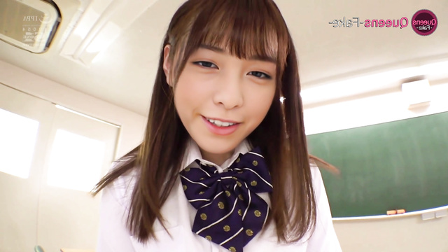 Sexy schoolgirl Kanna Hashimoto had a fuck on school break 橋本 環奈 本物の偽物 ai