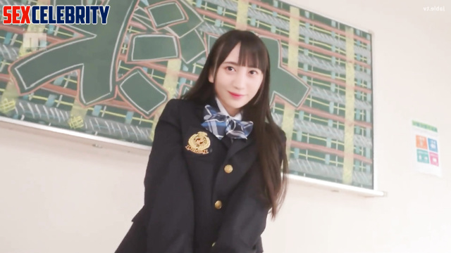Cute fake Ju Jingyi (中國人 鞠婧禕) earns good marks from her teacher [PREMIUM]