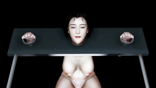 Chinese slut Yang Mi (杨幂 假色情片) has fun with a fuck machine [PREMIUM]
