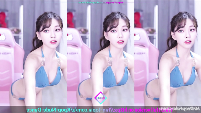 Hot korean babe Karina Aespa dancing in sexy underwear, fake / 카리나 에스파
