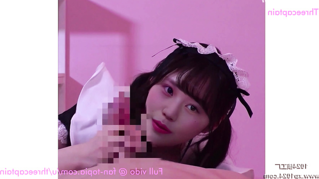 Korean bitch Wonyoung (장원영 딥페이크) loves blowjob - pov porn