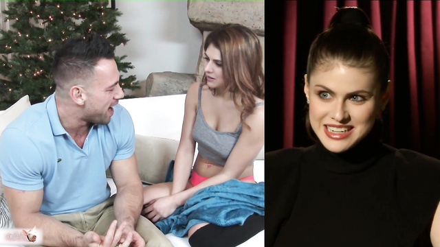Alexandra Daddario gets cum in mouth after BF pounds her pussy /fakes [PREMIUM]