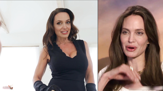 Busty slut Angelina Jolie gets anally drilled / deepfakes [PREMIUM]