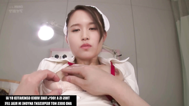 This nurse making awesome things by her mouth (미나 트와이스) Mina fakeapp