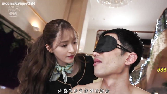Janice Man having fun with man in mask - 文咏珊 性爱场面 adult video